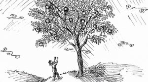 Мальчик и Червяк | И. А. Крылов