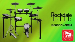 Электронная барабанная установка Rockdale Drums SD201-3SH