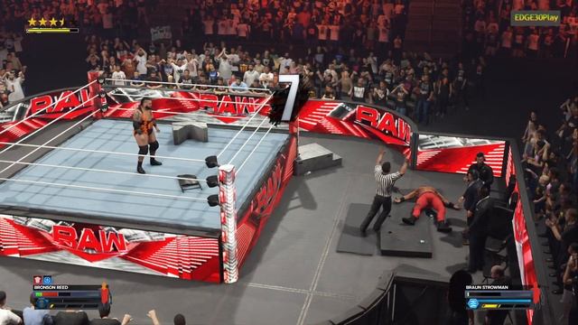 WWE2K24 BRONSON REED VS BRAUN STROWMAN смотреть онлайн