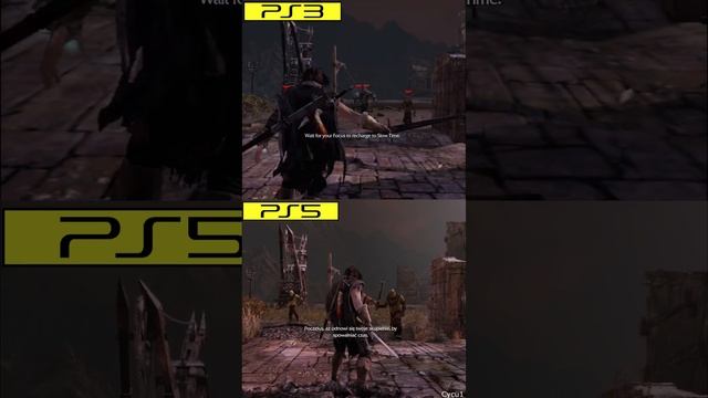 Middle_earth：_Shadow_of_Mordor_PS3_vs_PS5_Graphics_Comparison 2