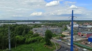 Таймлапс окружающего мира город Долгопрудный Московская область