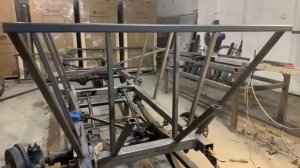 Сборка каркаса кабины вездехода часть вторая