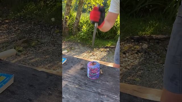 Тест суперстали с максимальной твердостью на прочность! #russia
