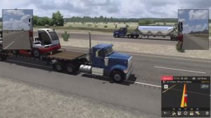 ATS (American Truck Simulator) доставка грузов на канале GEP-Games