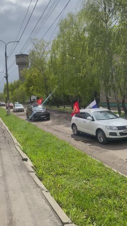 Автопробег к 9 мая в Белозерском