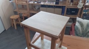 Как сделать Дубовый табурет