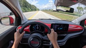 2024 Fiat 500e POV TestDrive - The new Fiat's Electric Car is now bigger