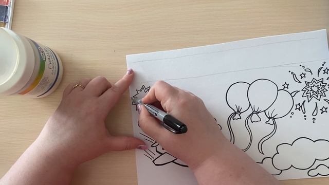 Как нарисовать простой рисунок на 23 февраля. Что нарисовать на 23 февраля? Рисунок для папы.