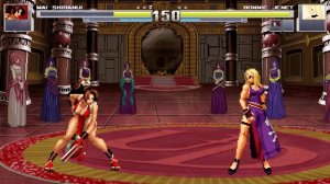 [KOF Mugen] - Mai Shiranui vs Team Lien Neville | Epic Insane Fight | #thekingoffighters