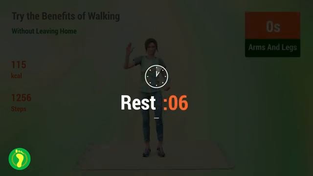 30 минут ходьбы дома легкие упражнения для всех