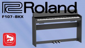 Цифровое пианино Roland F107-BKX (с Bluetooth и автоаккомпанементом)