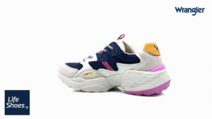 Wrangler Iconic 90 SM Γυναικεία Sneakers Multicolor (WL01650A-001)