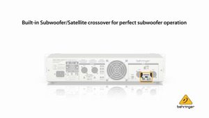 BEHRINGER iNUKE NU3000—Ultra-Lightweight, High-Density 3000-Watt Power Amplifier