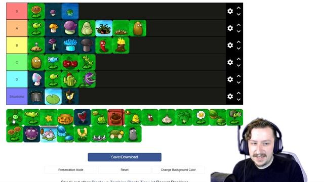 Plants Vs Zombies | Plant Tier List смотреть онлайн