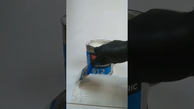 Зимний ремонт металлической кровли Elastomeric 912
