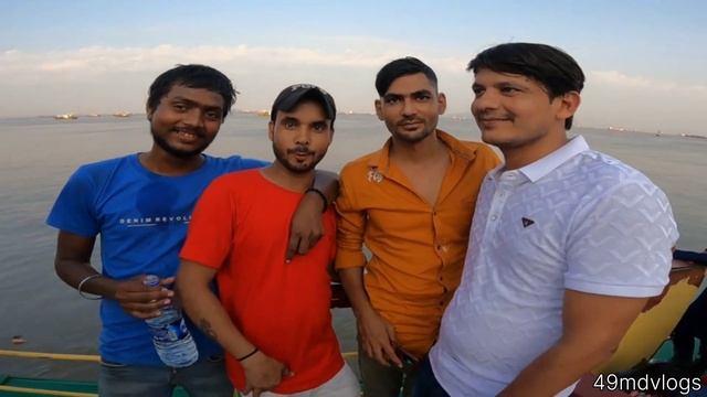 MUMBAI TO URAN 🏝️||BOAT RIDE 🛳️||#49mdvlogs