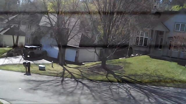 Syma Quadcopter UAV Light wind day.