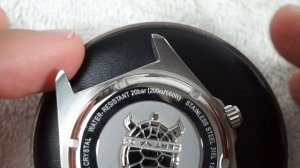 CERTINA DS First Ceramic Black dive watch C014410 Swiss ETA 955.112 repair battery replacement
