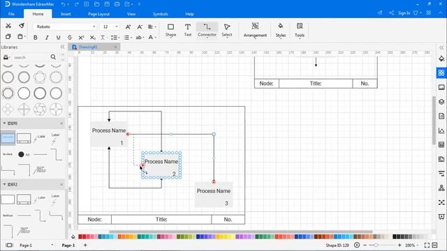 How to Draw IDEF Diagram | EdrawMax
