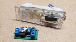 Плавный розжиг и затухание солонного плафона Ваз 2106 , 2107 , 2104.