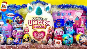 Новогодний Мега MIX! RainBocoRns UNICORN RESCUE, HELLO KITTY, Lol WINTER SNOW, CRYBabies, Paw Patrol