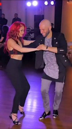 Ataca & Maria Ramos dancing Salsa (1) #shorts Frankie Ruiz (Deseandote) #dance #salsa