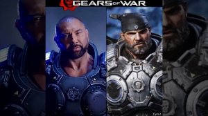 Gears_of_War_Dave_Bautista_as_Marcus_Fenix_Comparison_#shorts
