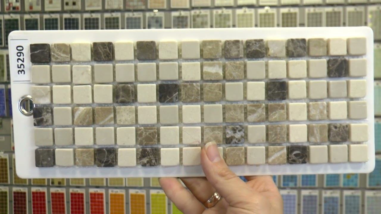 Тонкая мозаика из натурального камня артикул 35290 смотреть онлайн