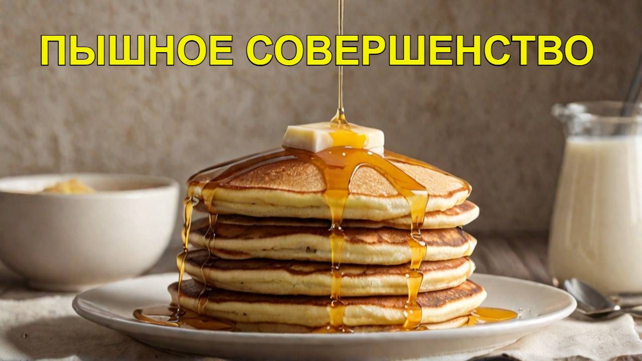 Пышное совершенство: Секрет неотразимых кефирных блинчиков!  #готовимдома #вкусно #тестошикарное