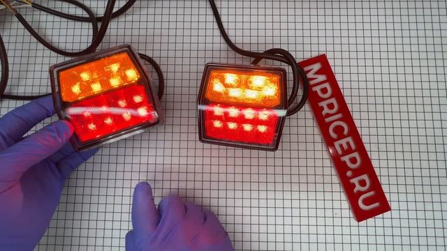 Обзор задних светодиодных фонарей Fristom FT-222 & FT-222T смотреть онлайн