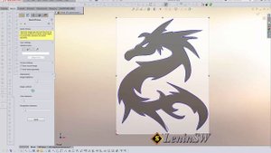 SolidWorks: Autotrace a Sketch Picture