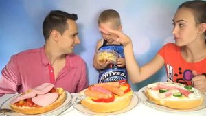 Бургер Челлендж От Vlad Crazyshow Вызов Принят! Burger Challenge Самые Большие Булки D