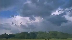 Заставка с облаками Первый канал, 2003