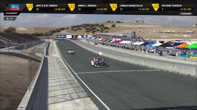 SimRacing Grand Prix | Test Race at Laguna Seca смотреть онлайн