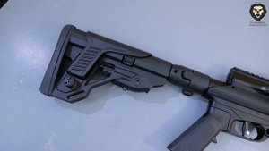 Пневматическая винтовка Jager SP Карабин (6.35 мм, 470 мм, складная, металлическая) видео обзор