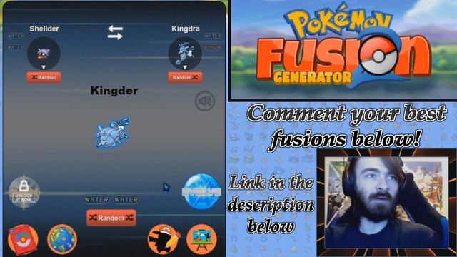 Pokemon Fusion Generator - #33 - Starlord смотреть онлайн