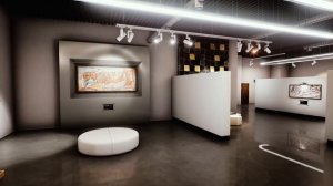 Modern Art Museum Environment / Unreal Engine 4/5