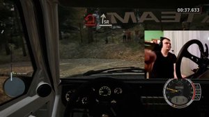 WRC 2023 Rally на Руле MOZA R9