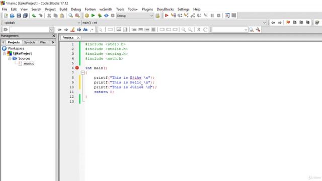 4  Basic Syntax of C programming