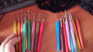 Набор крючков для вязания с мягкой ручкой - не удержалась, купила!