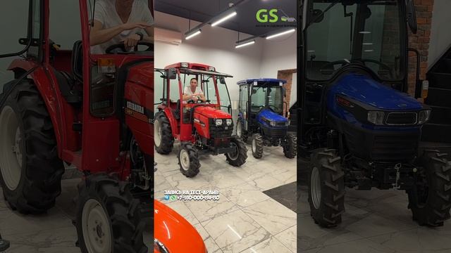 Сделано в Японии с кабиной за 1.7млн Shibaura ST333HST с кабиной #минитрактор #farming #трактор