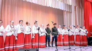 "Провожала маты сына у солдаты" Хор Вольница