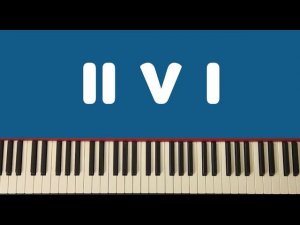 Аккордовая последовательность 251, как потренироваться - видеоурок с нотами.