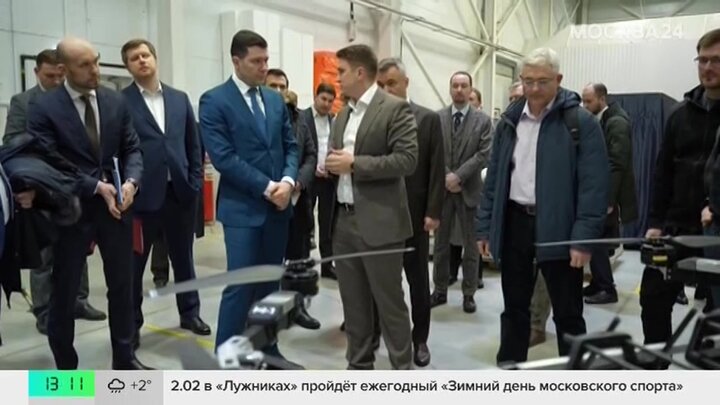 Глава Минпромторга Алиханов посетил индустриальный парк "Руднево"