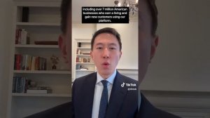 CEO TikTok благодарит Дональда Трампа за поддержку