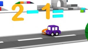 Учим сложение и вычитание. Музыкальный мультфильм.