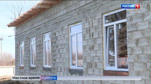 В Старом Череке продолжают строить амбулаторию