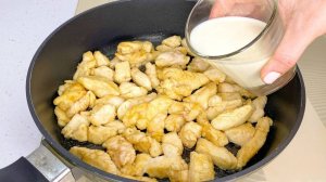 Куриная грудка в сливочной подливе! Так готовили в столовых СССР