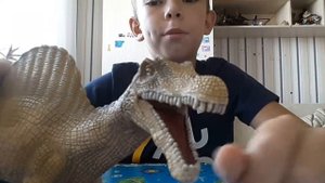 Обзор игрушки динозавр спинозавр