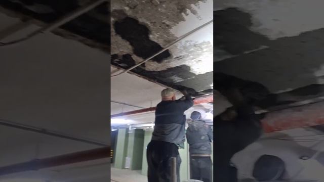 Как проходит процесс ремонта бетонных плит перекрытия в ЖК в г. Смоленск